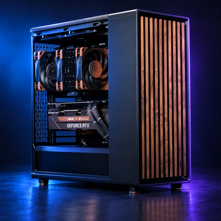 PC gaming Pro Gamer avec refroidissement par air haut de gamme